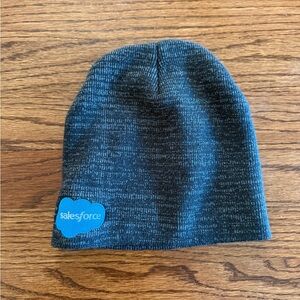 Salesfoce Gray Beanie Hat